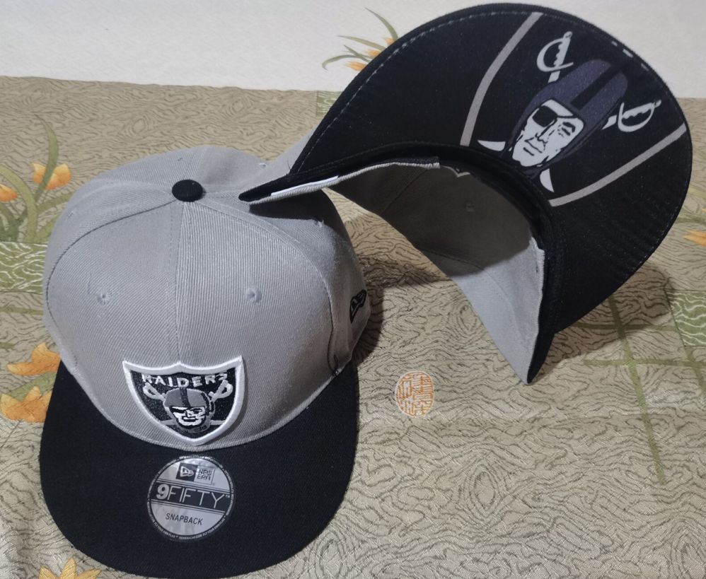 2021 NFL Oakland Raiders Hat GSMY 08112->->Sports Caps